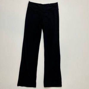 Lululemon Atletica Flared Black Yoga Pants Size 8.